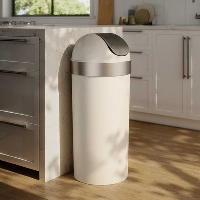 Umbra Venti trash can 62L, sand