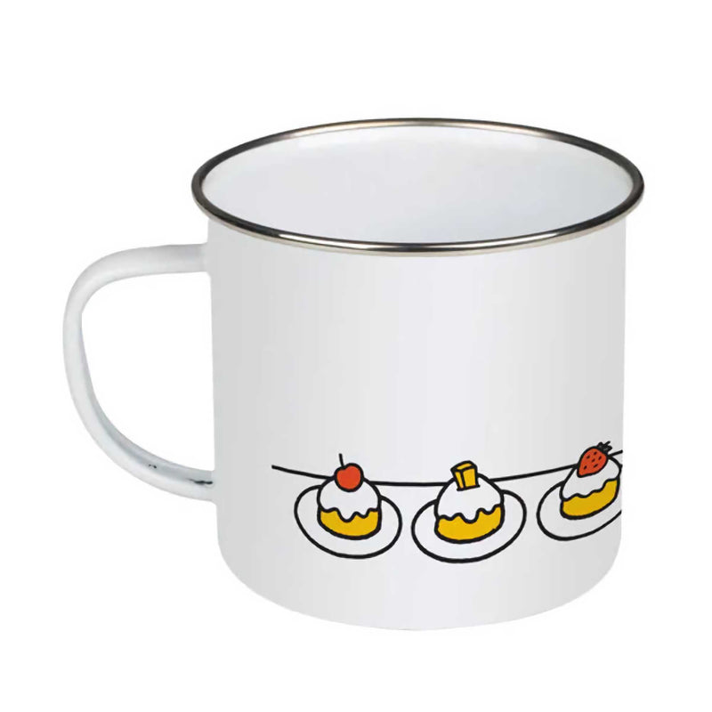 Star Editions Enamel Mug, Miffy With Her Cakes