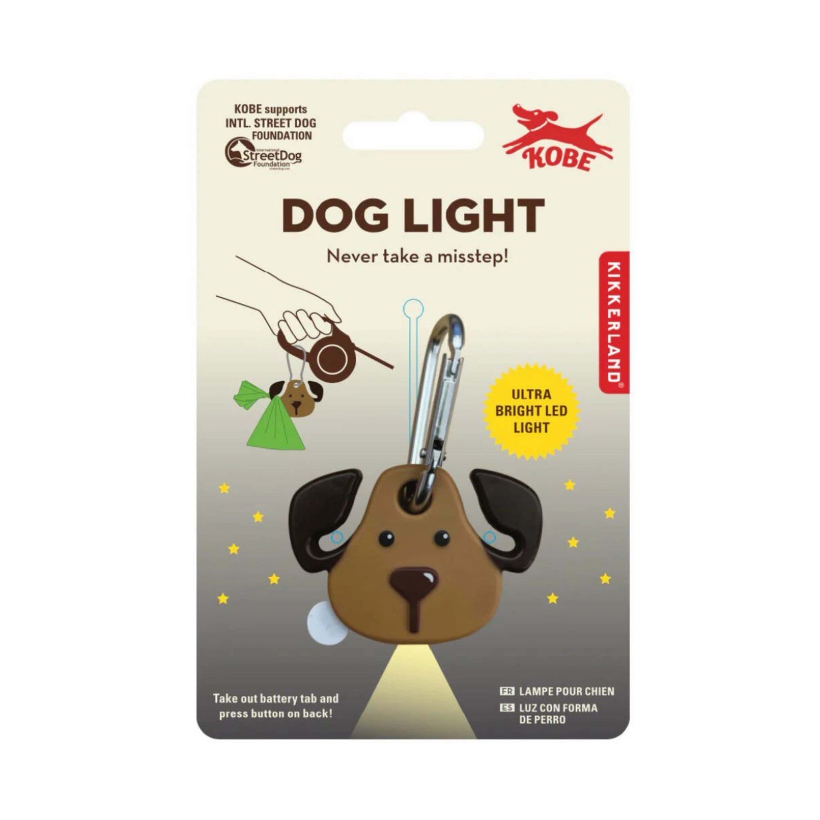 Kikkerland Kobe Dog Light