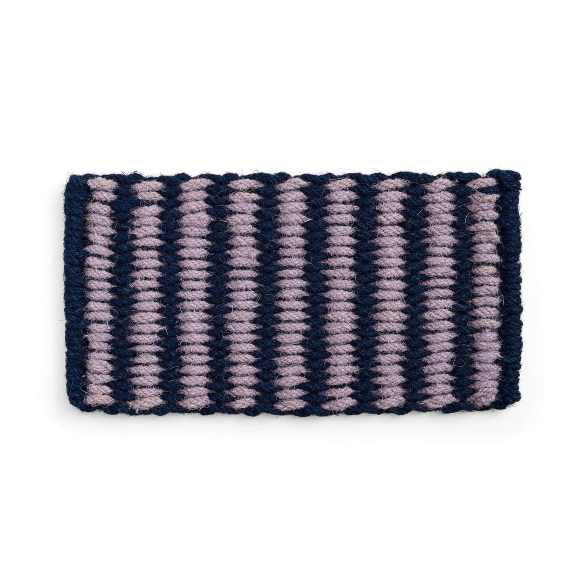 Hay Coco doormat, Lavender/Navy