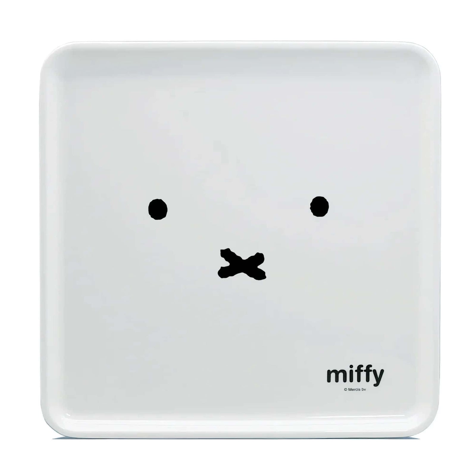 Miffy Face Series square tray, zoom