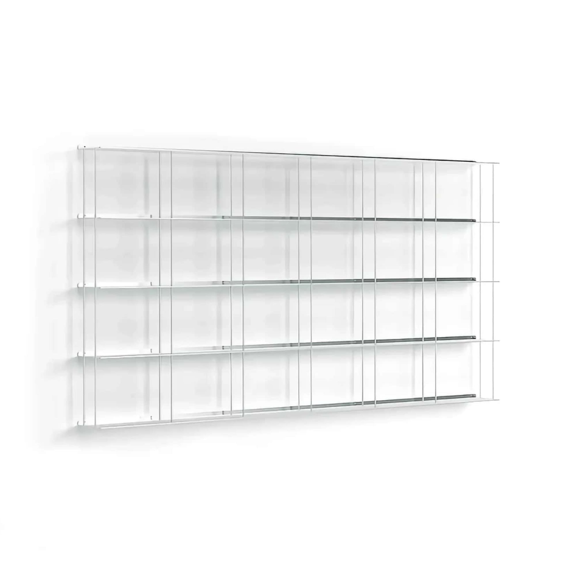 Kriptonite Krossing wall shelf 200x100cm, aluminium