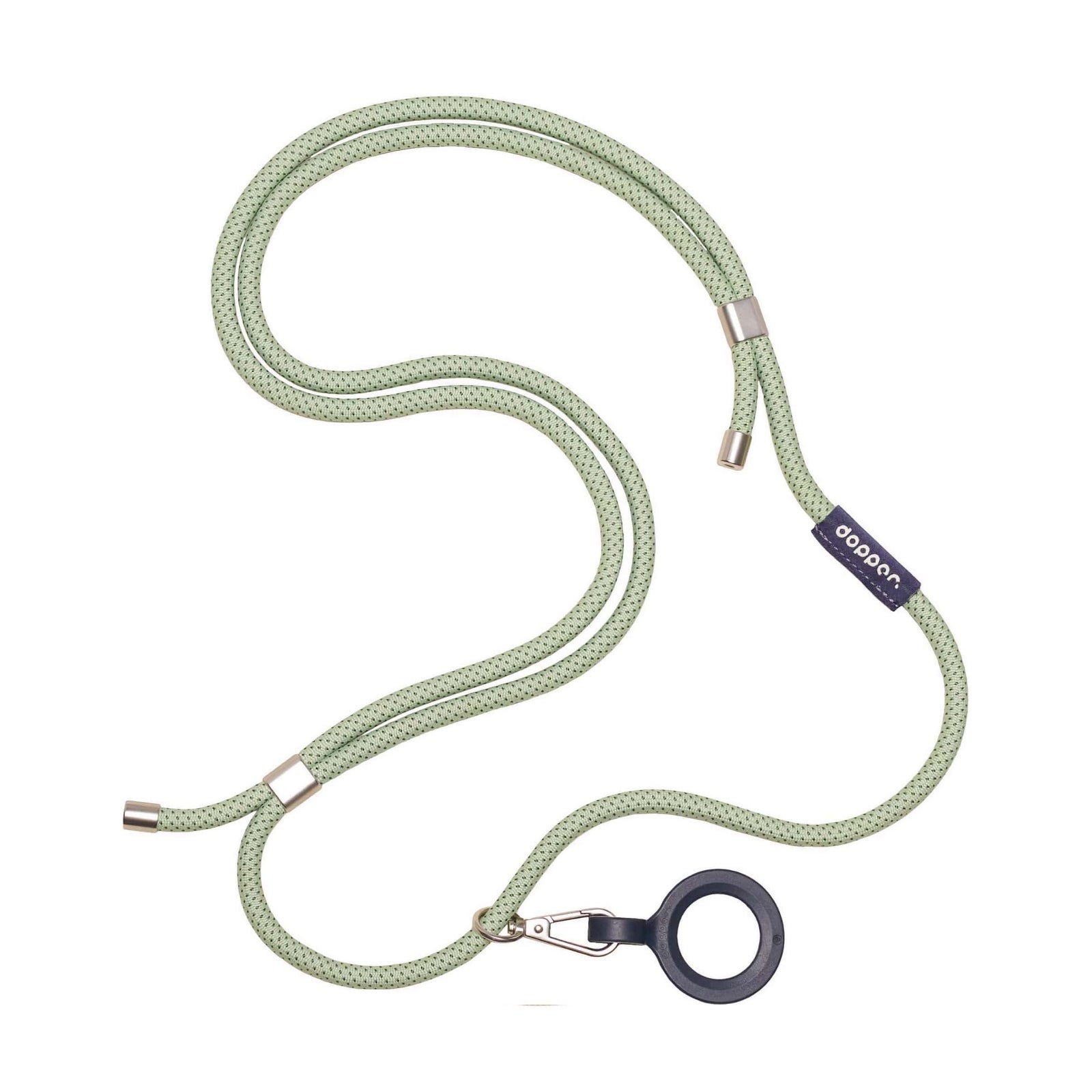 Dopper Cord for bottle, sage green