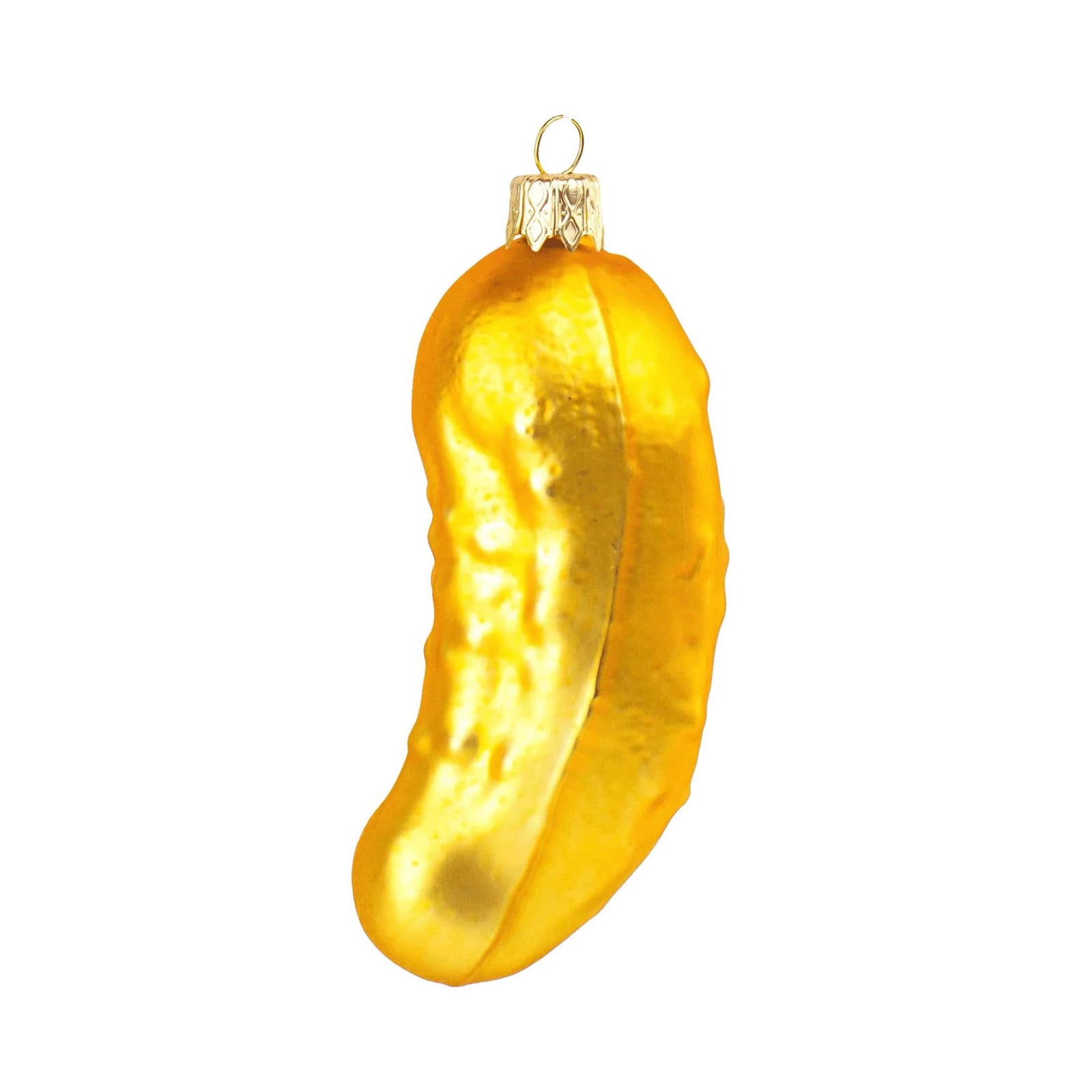 Donkey Christmas Pickle, yellow