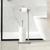 Umbra Cappa Toilet Paper Holder & Reserve, Nickel