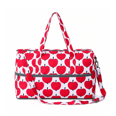 Marushin Finlayson folding boston bag, apples