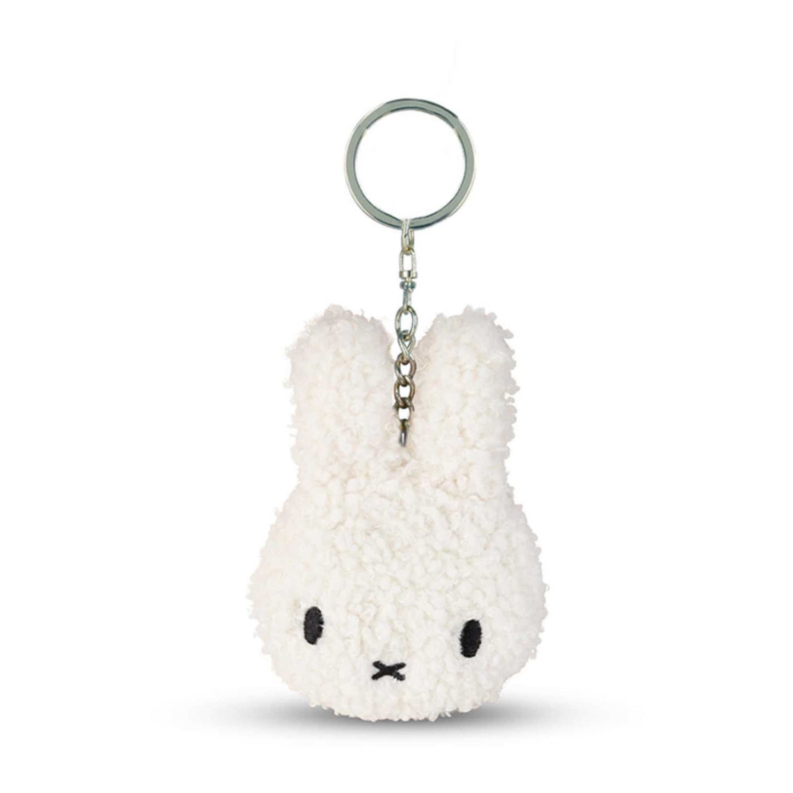 Miffy Flat keychain, Teddy cream