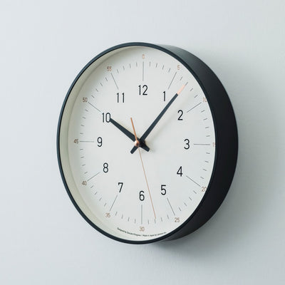 Lemnos Essent wall clock ø26, white