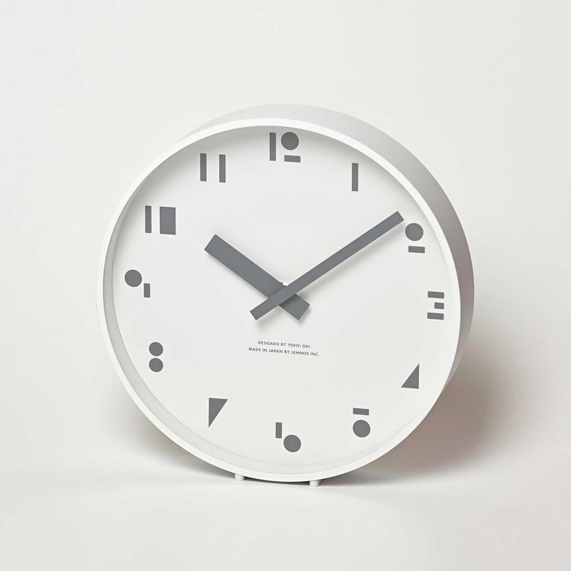 Lemnos MSS Wall Clock, White