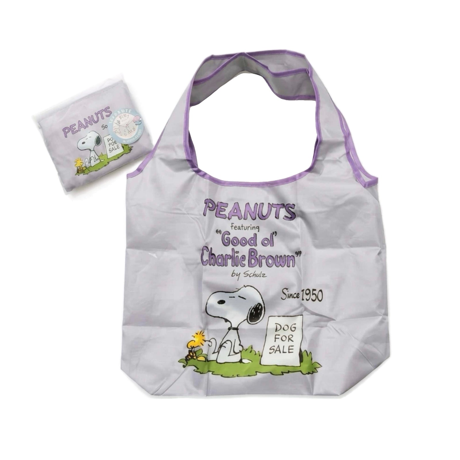 Peanuts Cool&Warm insulated tote, light grey