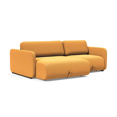 Innovation Living Vogan Sofa Bed (w218xd160xh79cm), 536 Bouclé Ochre