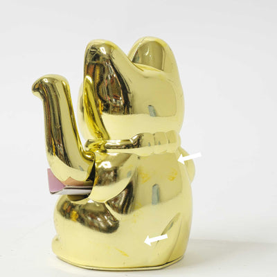 refurbished | Donkey Lucky Cat, Shiny Gold