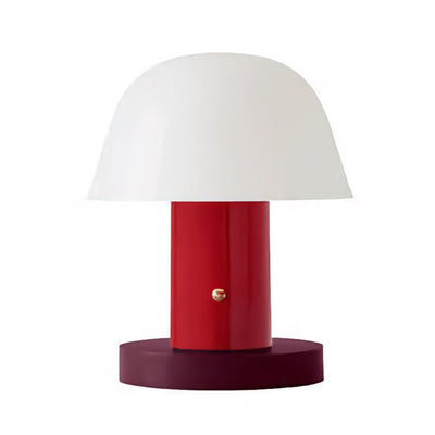 &Tradition Setago JH27 rechargeable lamp, maroon/grape