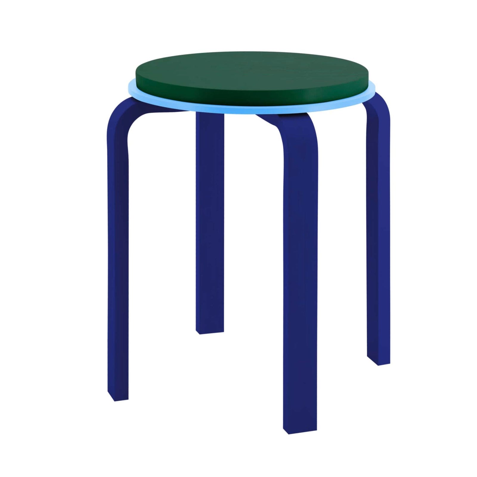Remember 'Max' stool, blue