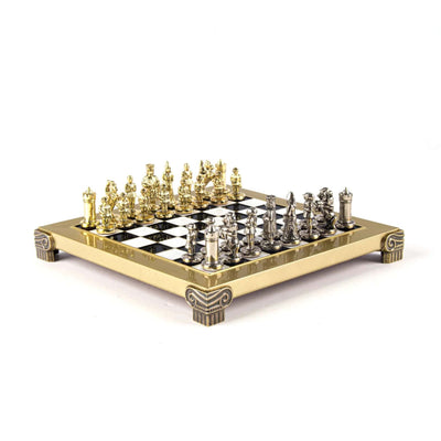 Manopoulos Byzantine Empire chess set extra small, black