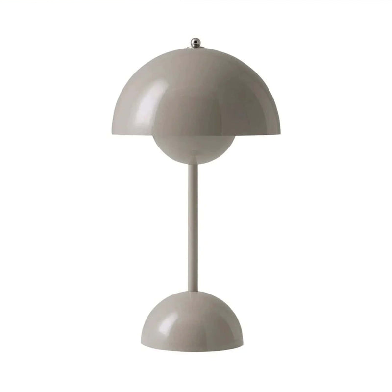 &Tradition Flowerpot VP9 rechargeable lamp, grey beige