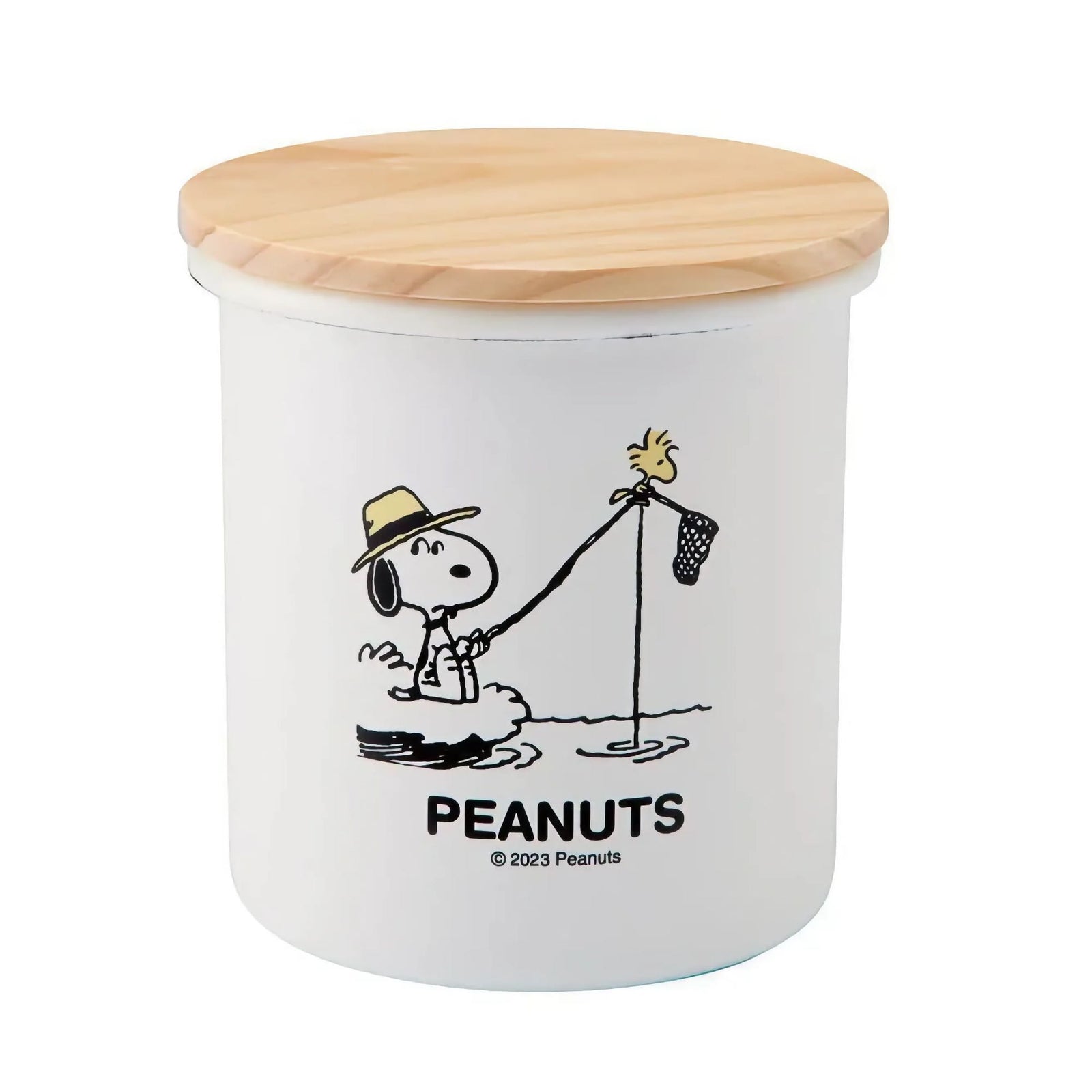 Yutaka Horo x Snoopy enamel canister