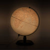 BlueOcean Pink Map globe lamp 12"