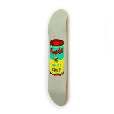 The Skateroom Colored Campbell's Soup Yellow Andy WARHOL skateboard