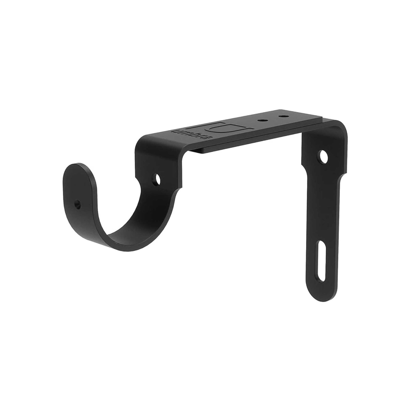 Umbra Adjustable Bracket 1" , Matte Black