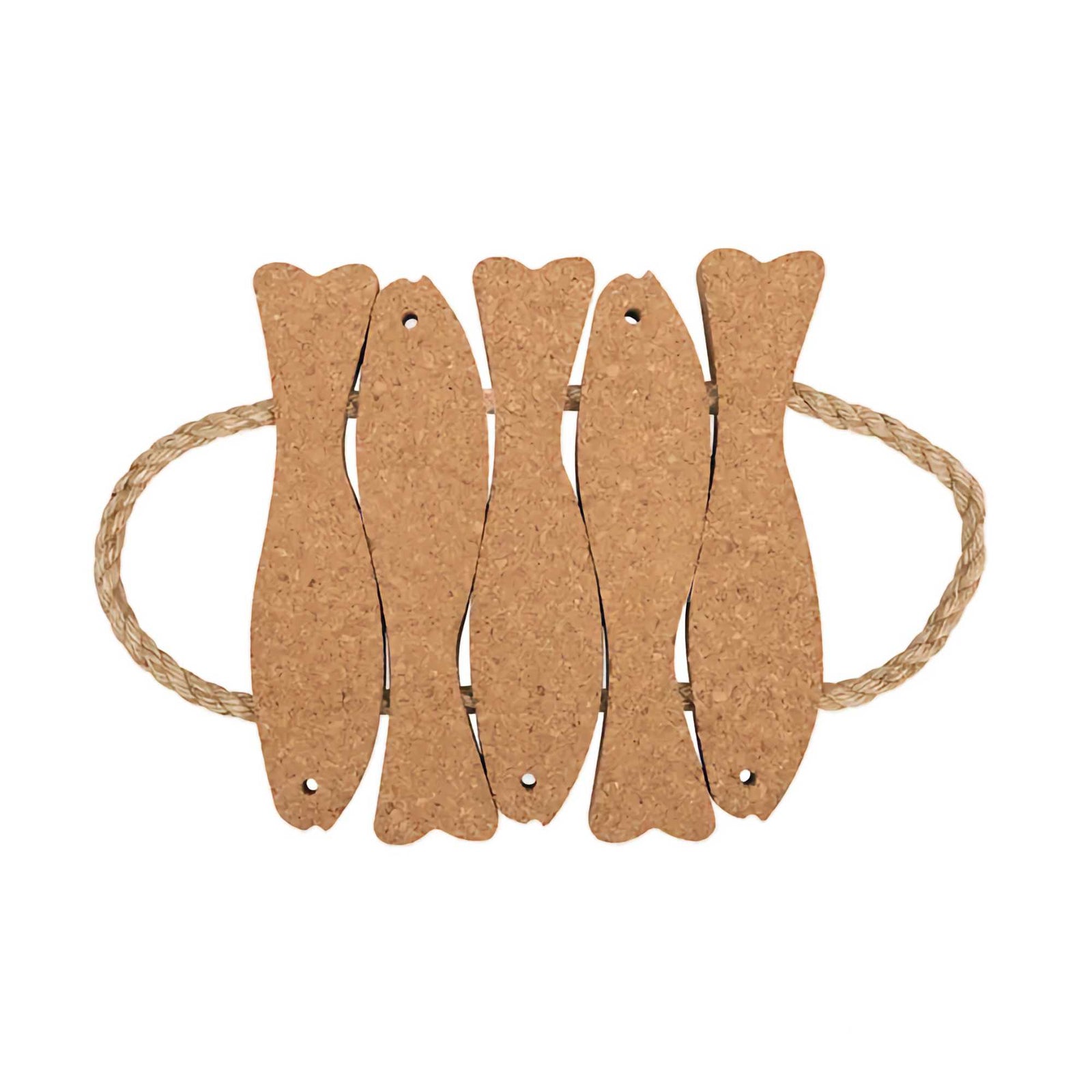 Corticeira Viking 5 Fishes cork trivet
