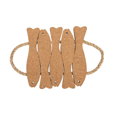Corticeira Viking 5 Fishes cork trivet