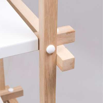 refurbished | Hay Woody Column High, soaped oak/almond white