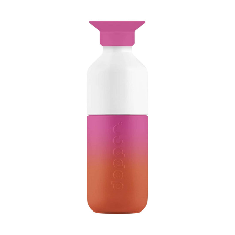 Dopper Steel bottle 350ml, sunset pink
