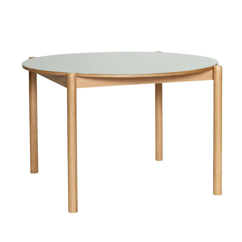Hubsch Oblique dining table round, grey