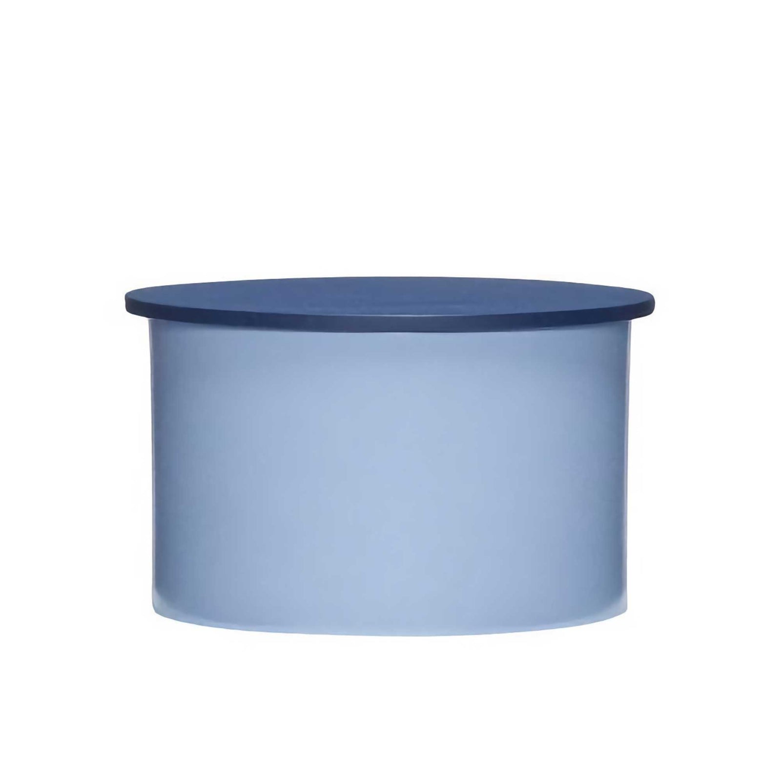 Hubsch District storage box small, blue