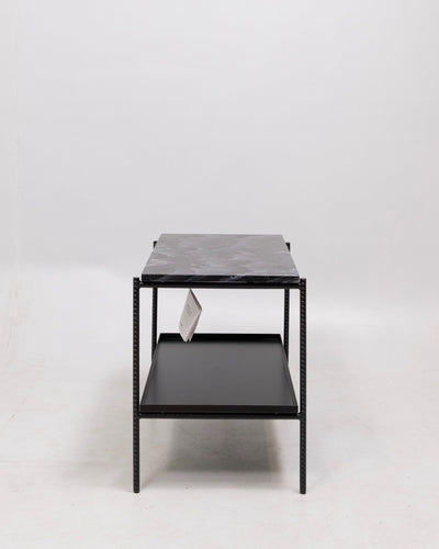 refurbished | HAY Rebar Rectangular side table, black