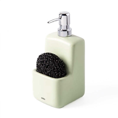 Umbra Square Ceramic Soap Pump, Sage