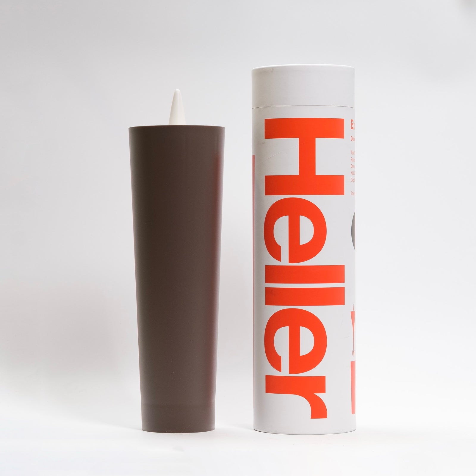 refurbished | Heller Excalibur toilet brush, chocolate