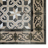 Beija Flor Gothic Ancient Tile Vinyl Rug 60x80cm