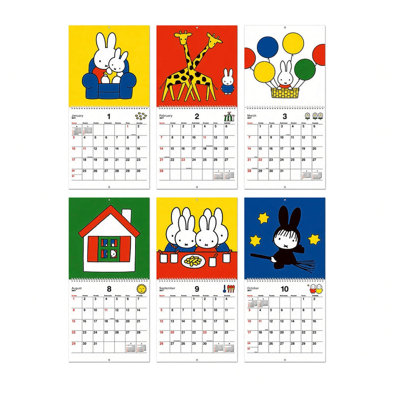 Miffy 2027 wall calendar