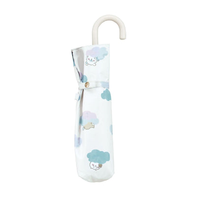 Chiikawa × Wpc. Blackout Shading umbrella, Flower crown sleepy blue