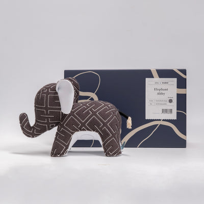 refurbished | Zuny bookend, elephant abby black (kvadrat grid)