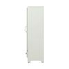 Dulton 5 Layer cabinet with drawer, ivory