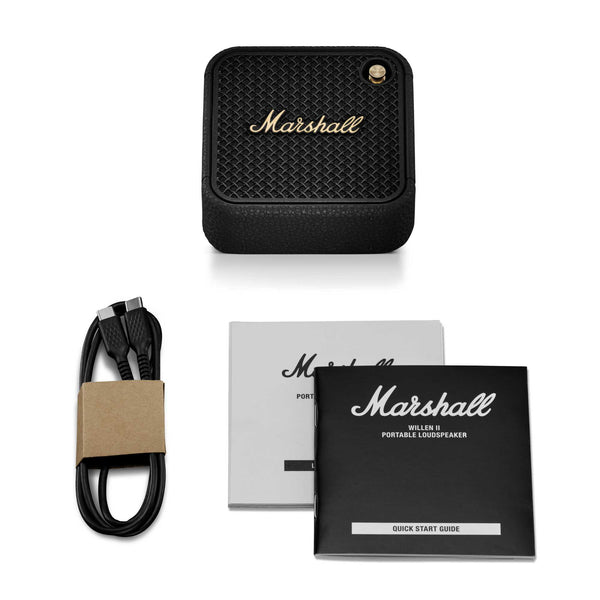 Marshall Willen II, Black/Brass - HOMELESS.hk