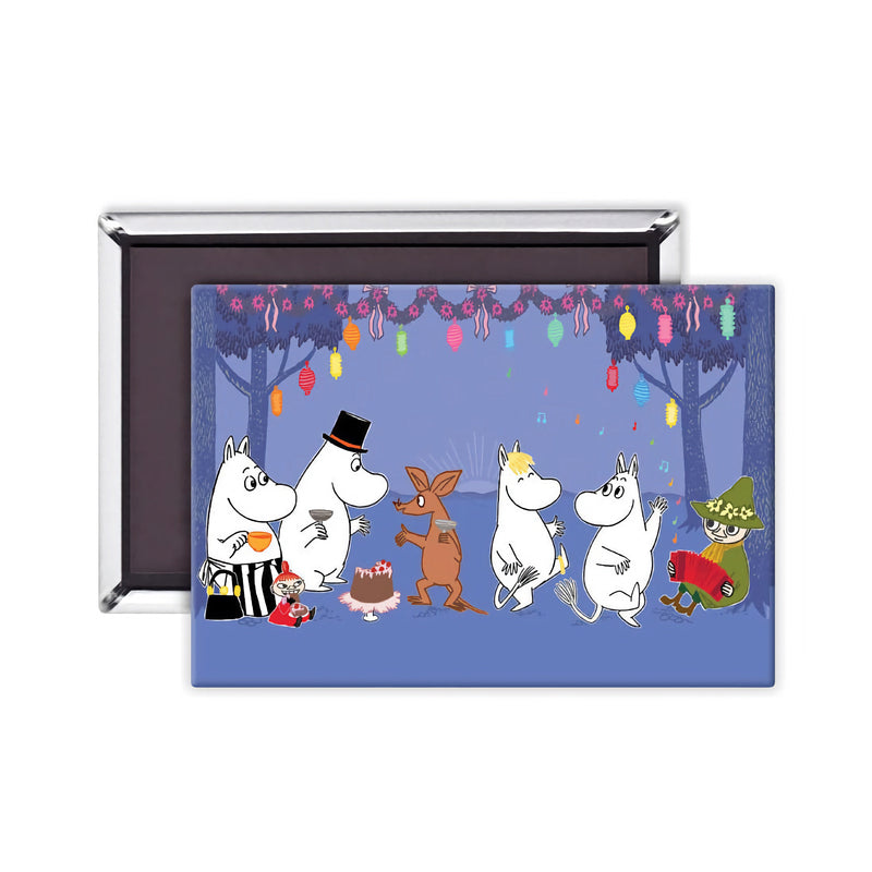 Star Edition Moomin fridge magnet, party