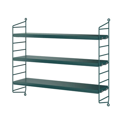 String® Pocket shelving, Tegnérgrön green