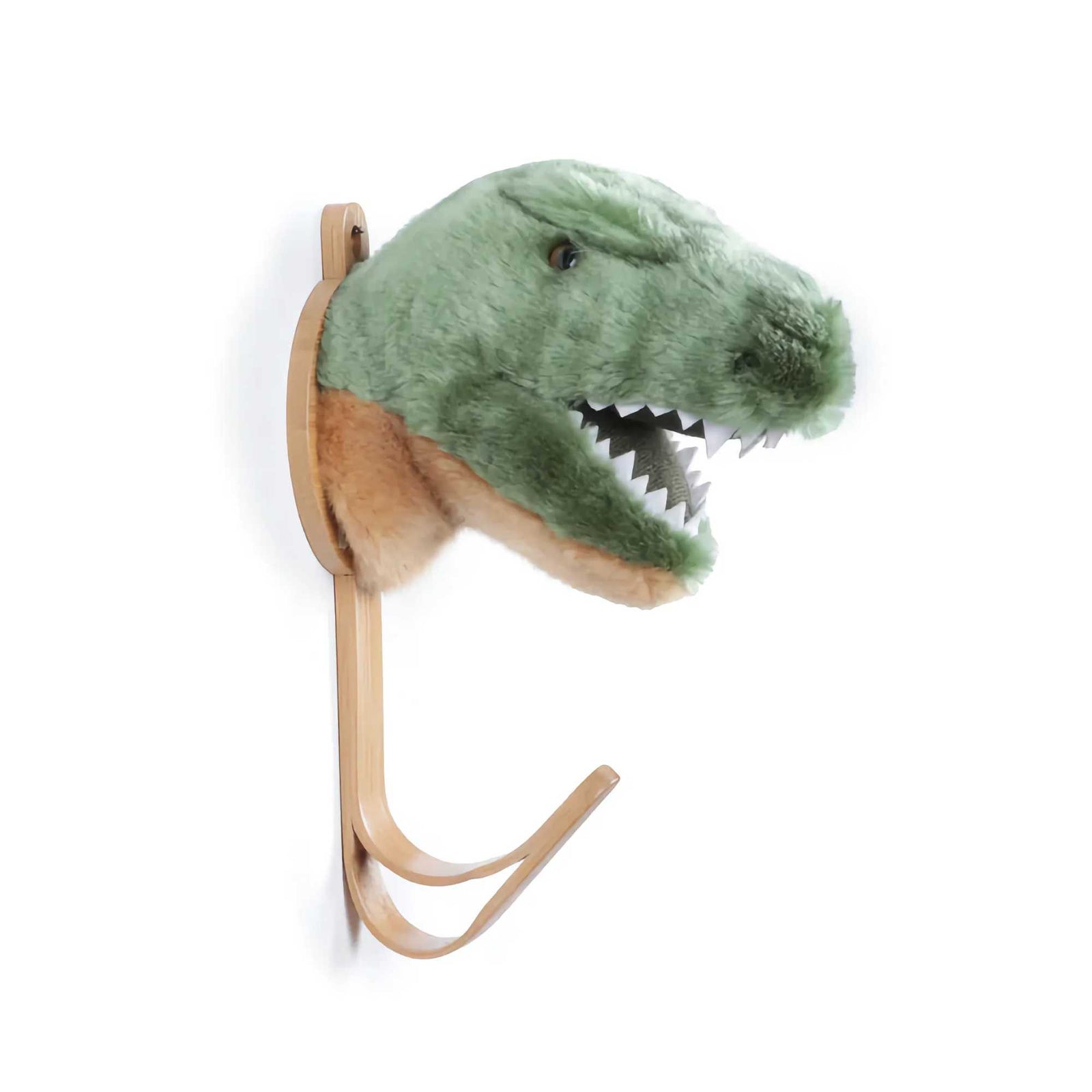 Wild & Soft Animal Coat Hanger, Dino