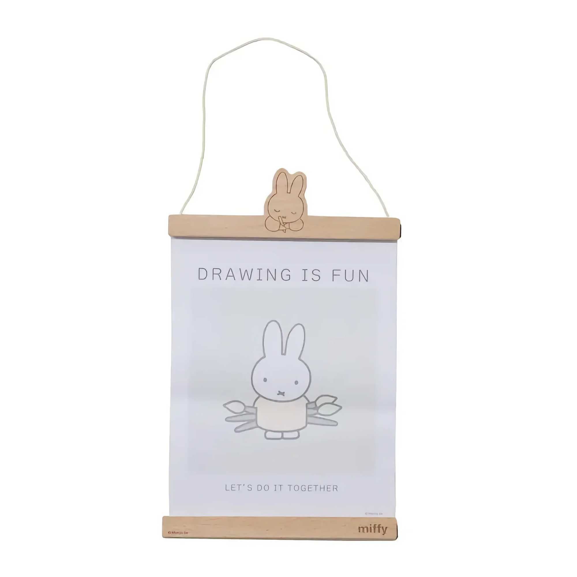 Miffy Poster Hanger, Paint