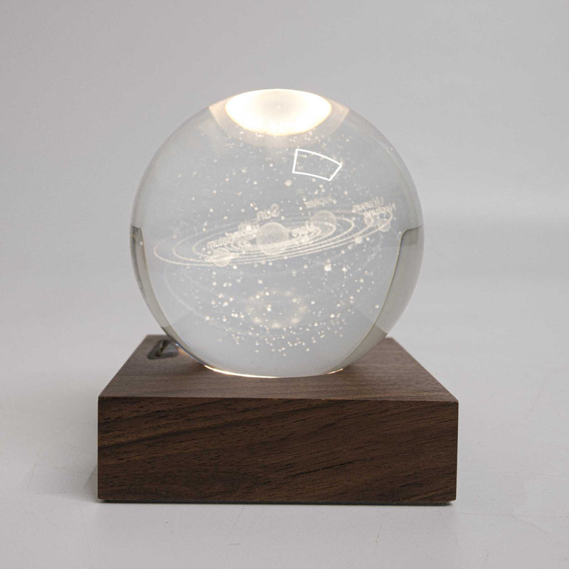ex-display | Gingko Amber Crystal Light , Solar System