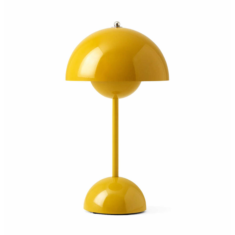 Flowerpot VP9 Portable Table Lamp, Mustard