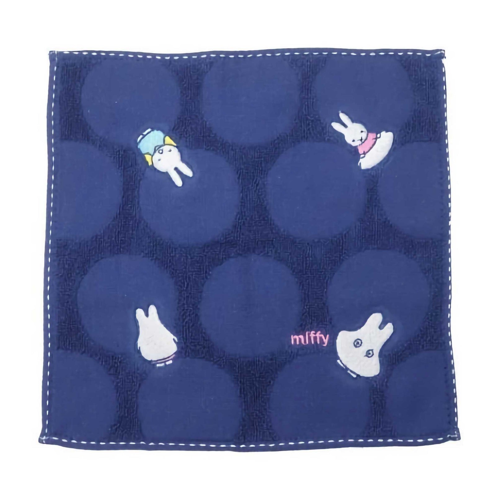 Marushin Miffy mini towel, ghost