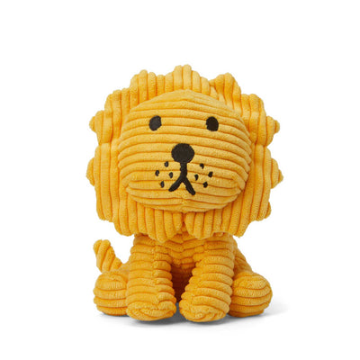 Lion ECO Corduroy plush 17cm, yellow