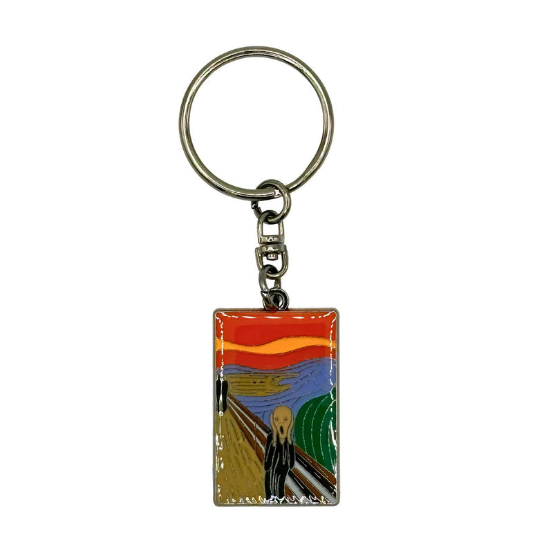Today is Art Day The Scream Keychain