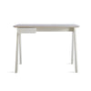 Blu Dot Stash desk, Whitewashed ash/White