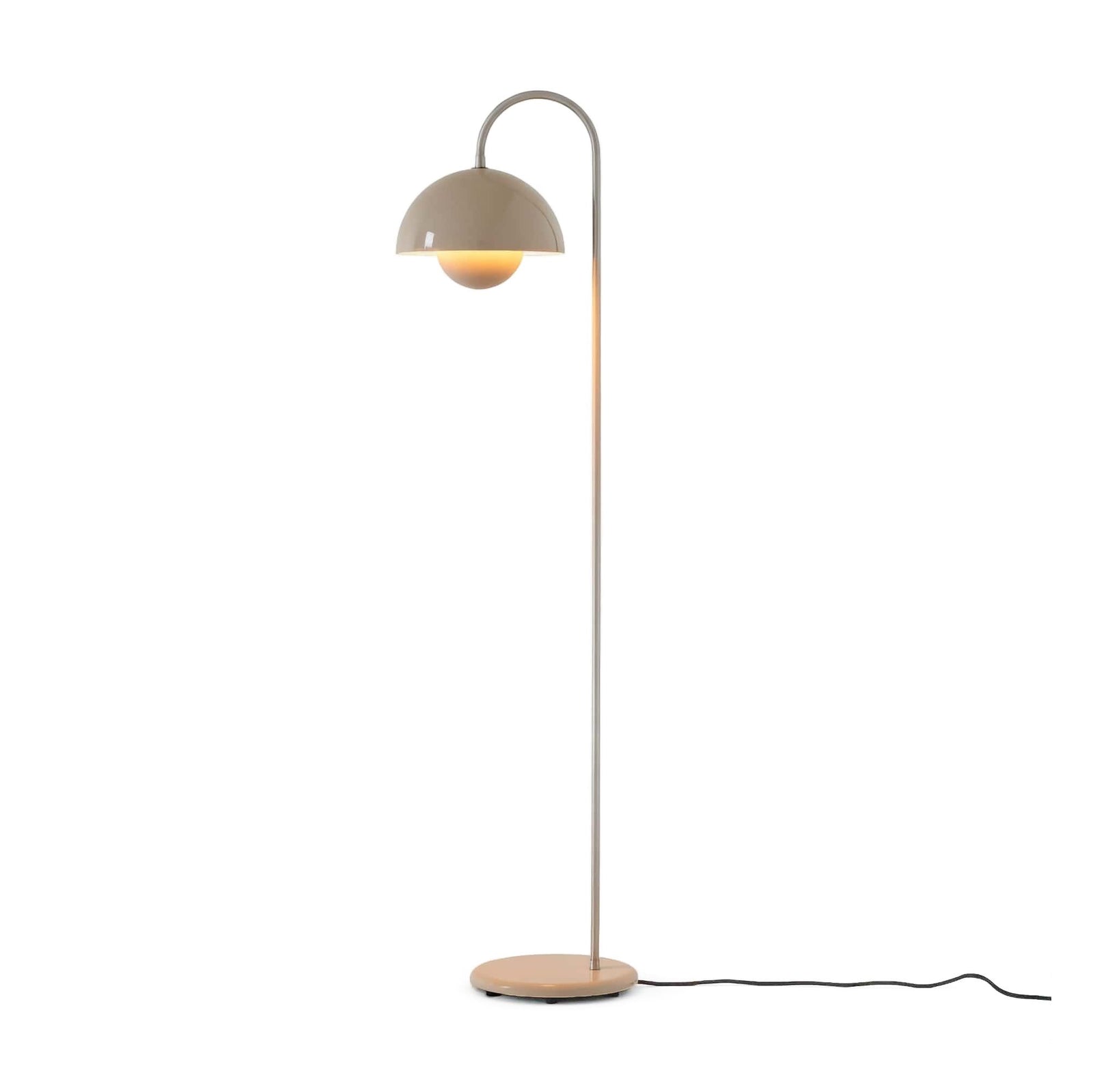 &Tradition Flowerpot VP12 floor lamp, grey beige